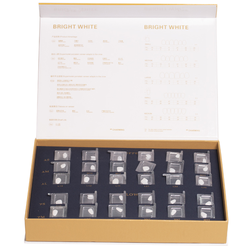 Teeth Whitening Veneers - Kompozytowe porcelanowe nakładki dentystyczne żywica światłoszczelna