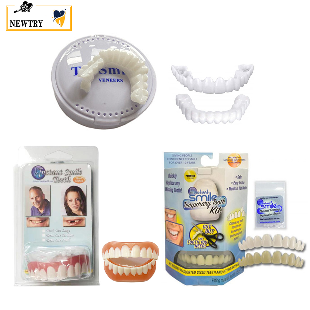 Teeth Whitening With Braces - 5 szt. Górne dolne licówki do