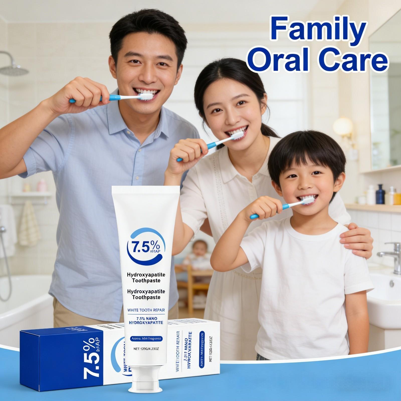 Teeth Whitening Foam Toothpaste - Nano Hydroxyapatite Pasta do zębów -
