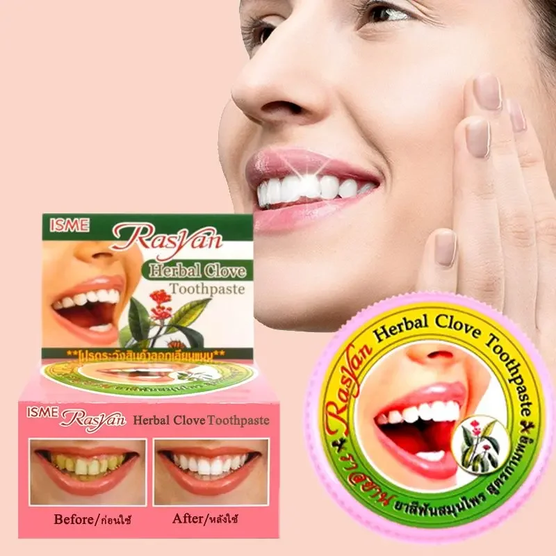 Teeth Whitening Flash - Tajski proszek do zębów z goździkiem