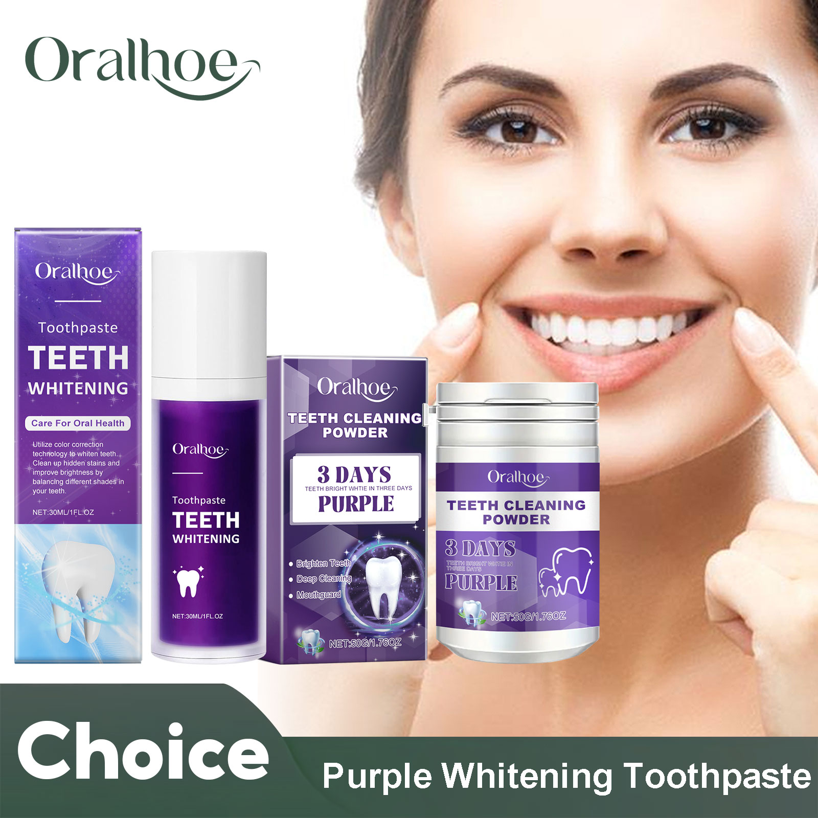 Fioletowy korektor wybielająca – Teeth Whitening Flash recenzja i cena