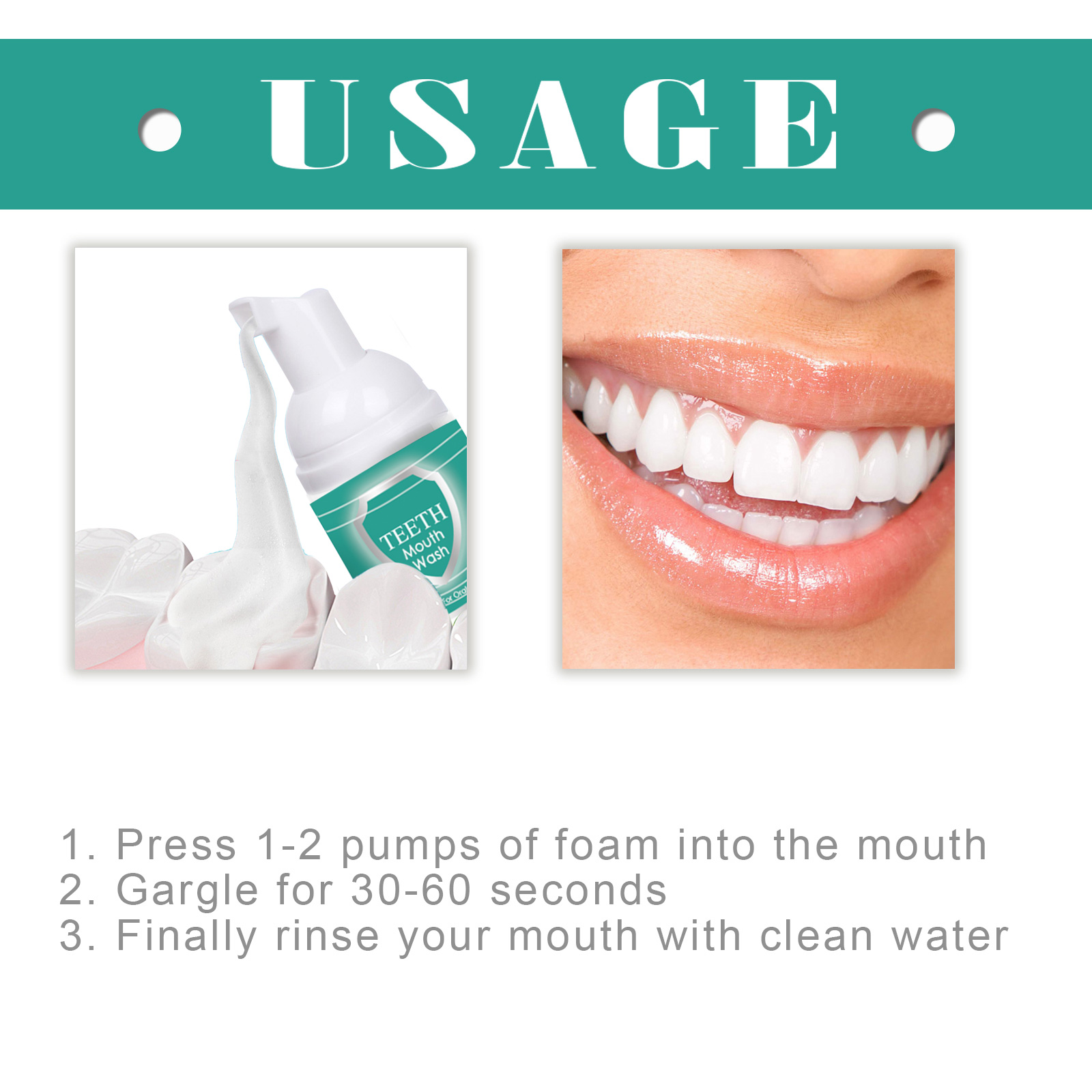 Pianka do zębów - Głębokie czy – Teeth Whitening Foam Toothpaste recenzja i cena