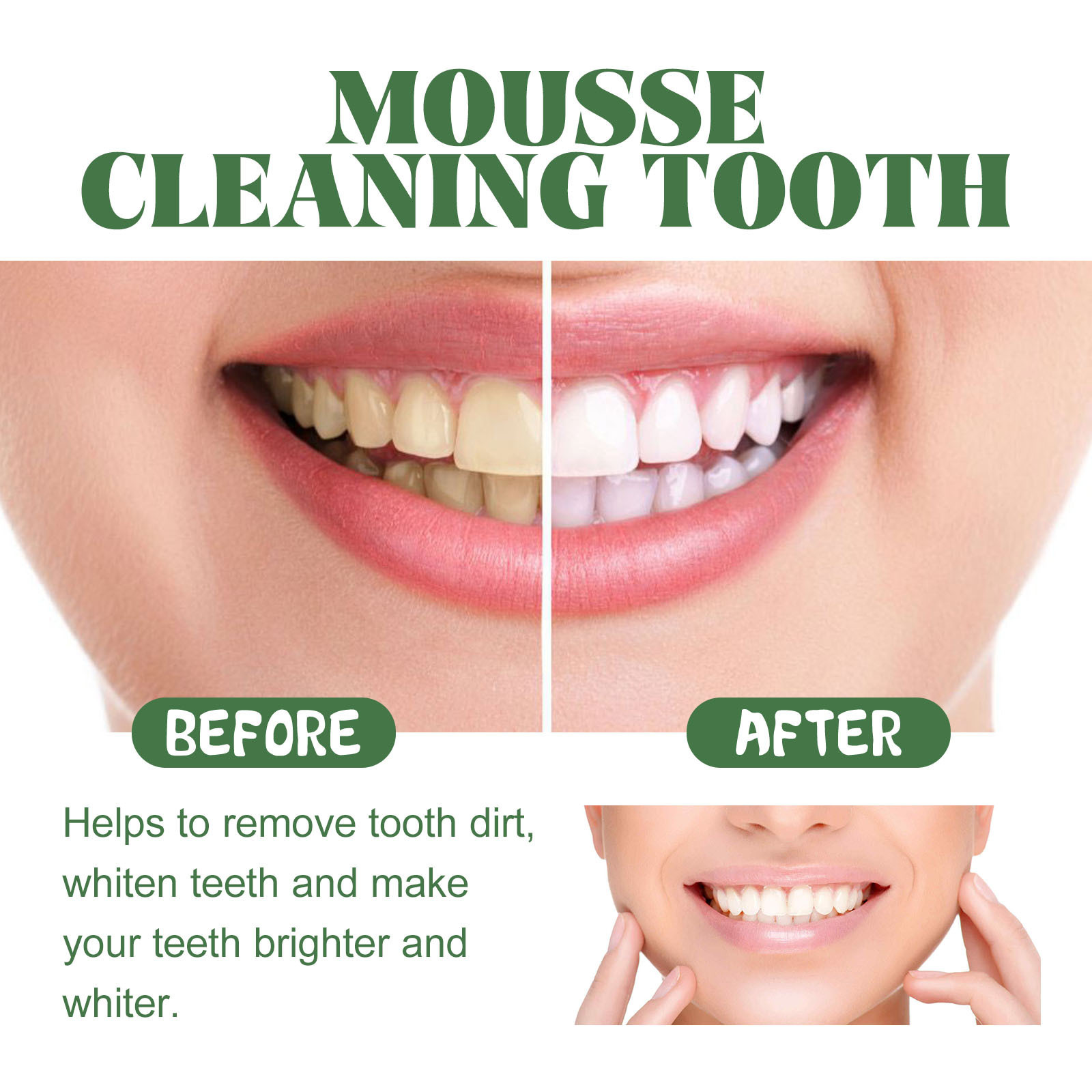 Przenośna, podróżna pianka wyb – Teeth Whitening Foam Toothpaste recenzja i cena