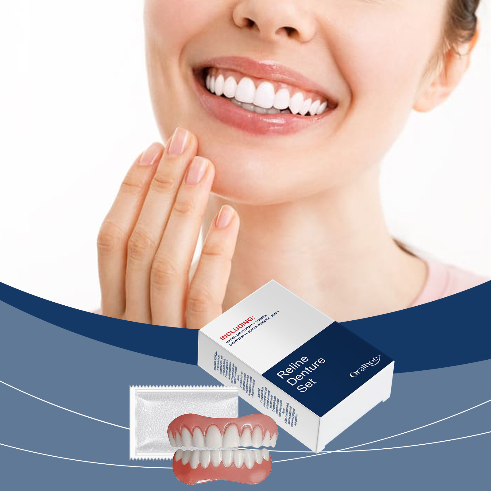 Sztuczne zęby protezy tymczaso – Teeth Whitening With Braces recenzja i cena