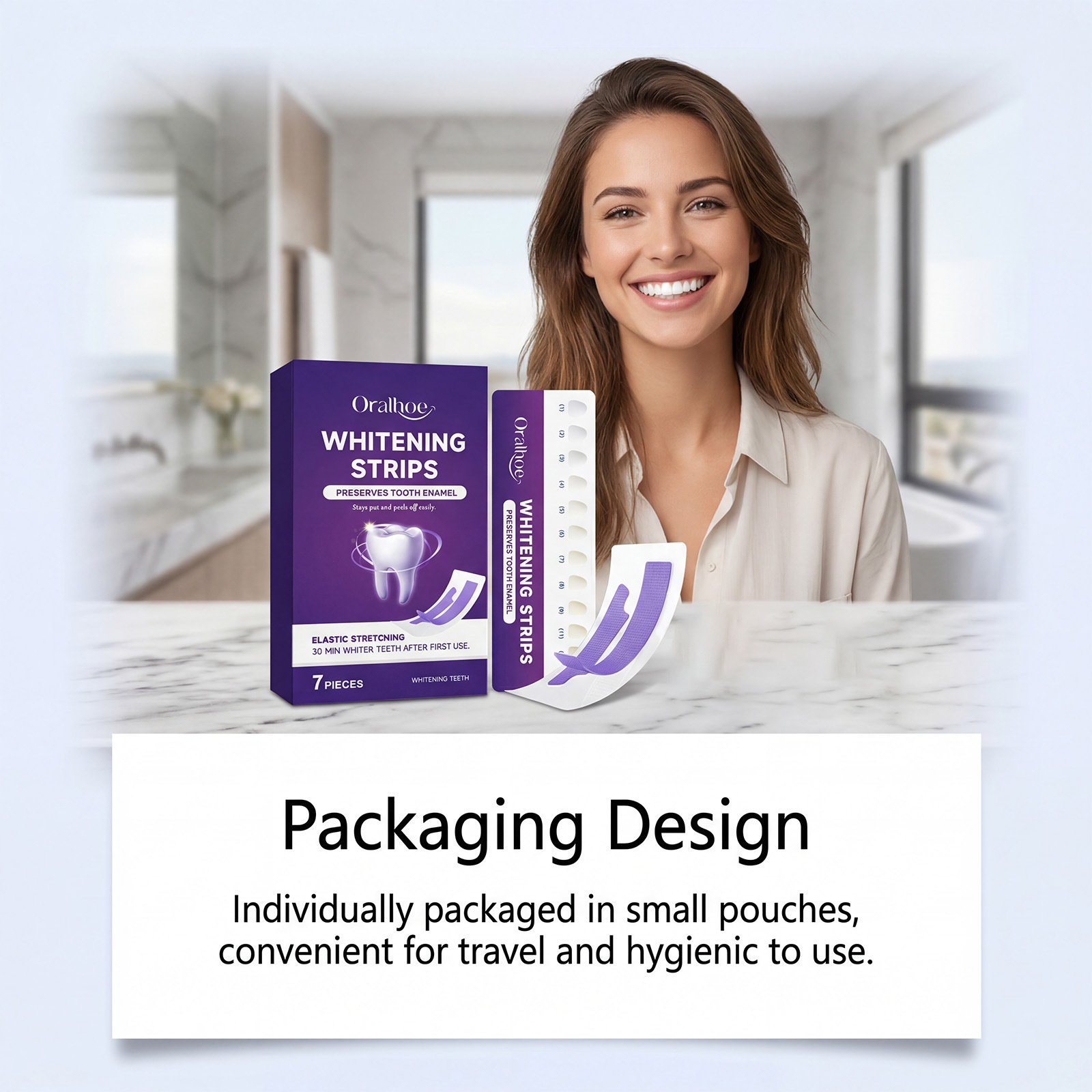 ORALHOE Bezpieczne paski do wy – Teeth Whitening Flash recenzja i cena