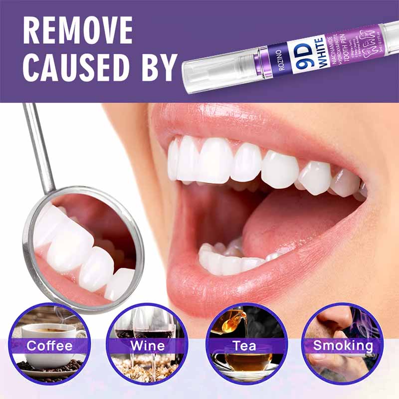 ROZINO 9D Wybielający Długopis – Teeth Whitening Pen recenzja i cena