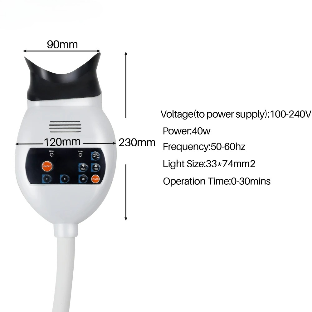 Regulowana lampa LED do wybiel – Teeth Whitening Bleach recenzja i cena