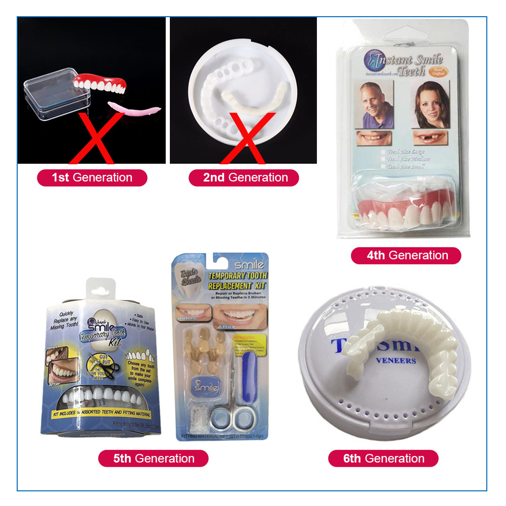 5 szt. Górne dolne licówki do  – Teeth Whitening With Braces recenzja i cena