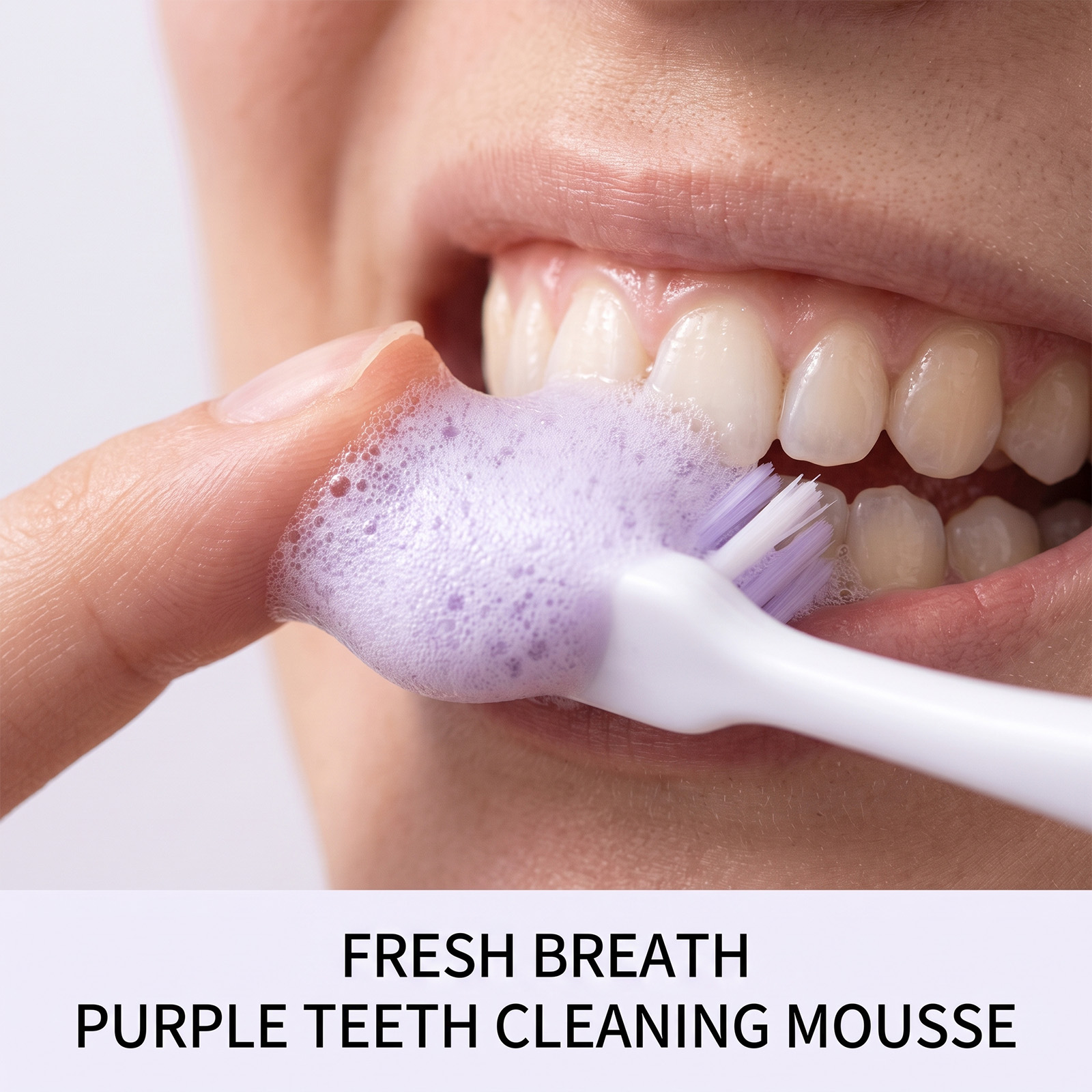 Fioletowa Pianka do Zębów Deli – Teeth Whitening Foam Toothpaste recenzja i cena